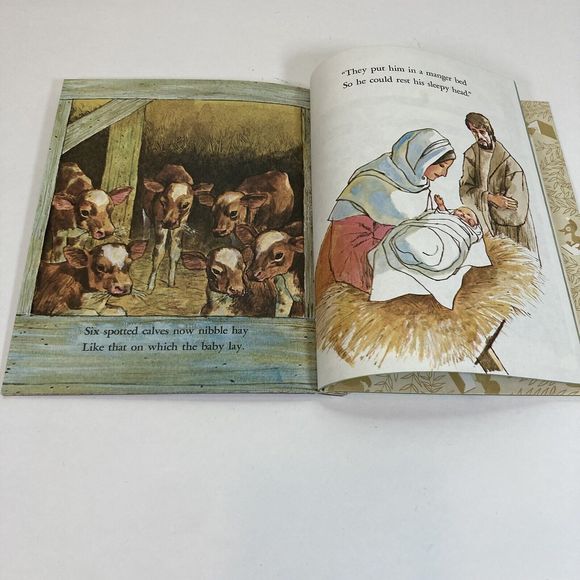 The Animals' Christmas Eve (456-9) | Little Golden Book | VINTAGE 1977 - Picture 5 of 6